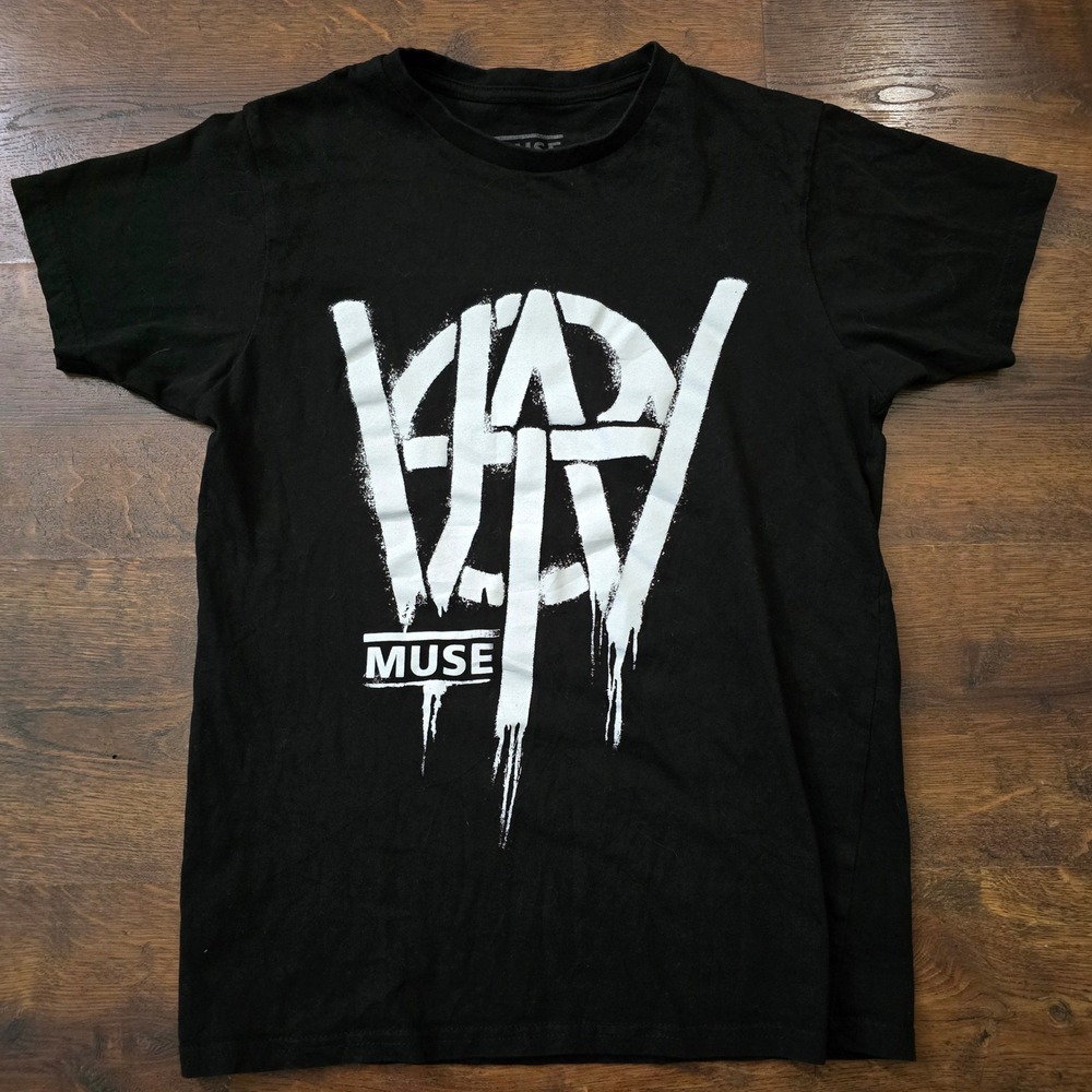 Muse Will of the People Band T-Shirt Mens Small Black 2023 WOTP Graphic Tee